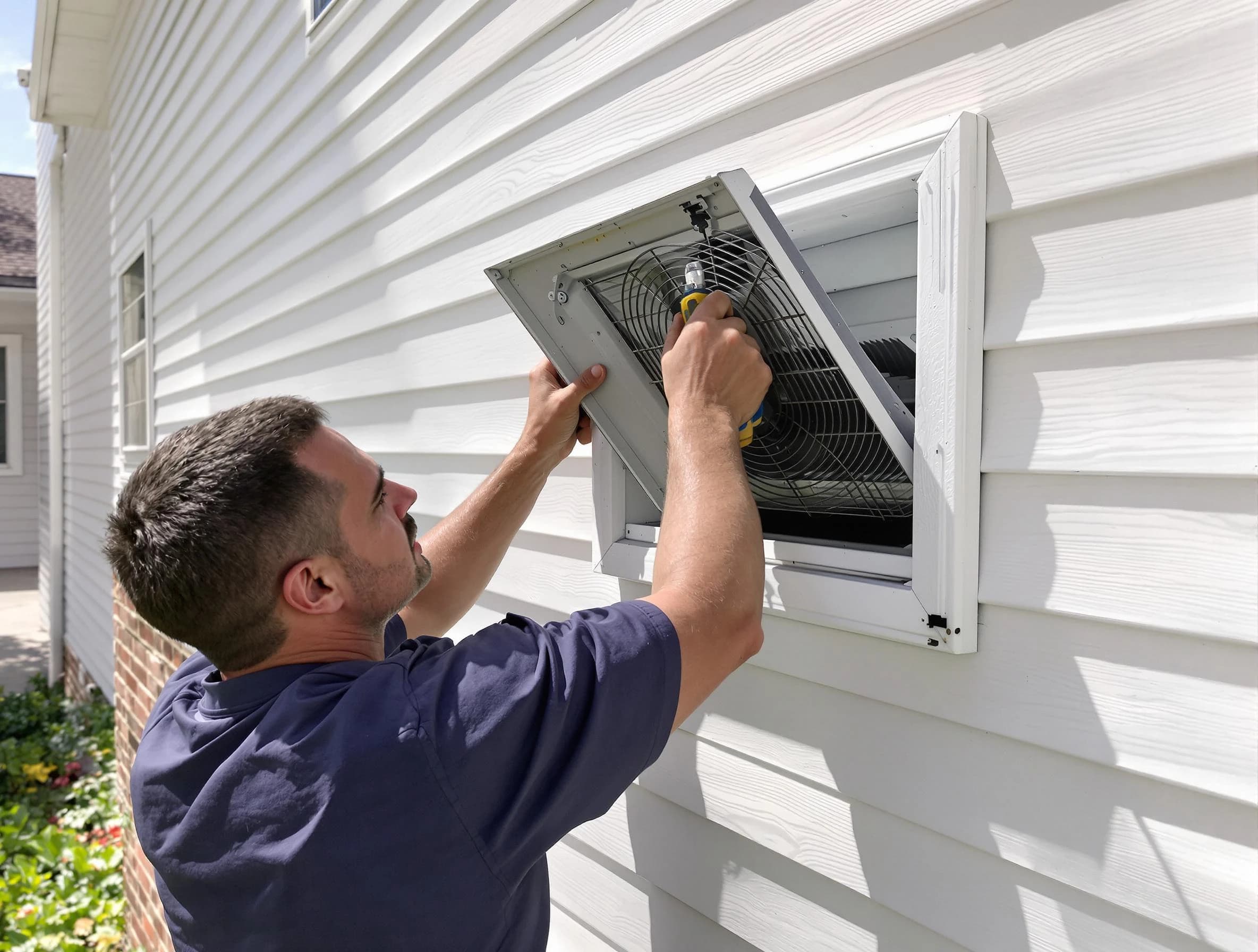 Dryer Vent Cover Replacement in Moreno Valley